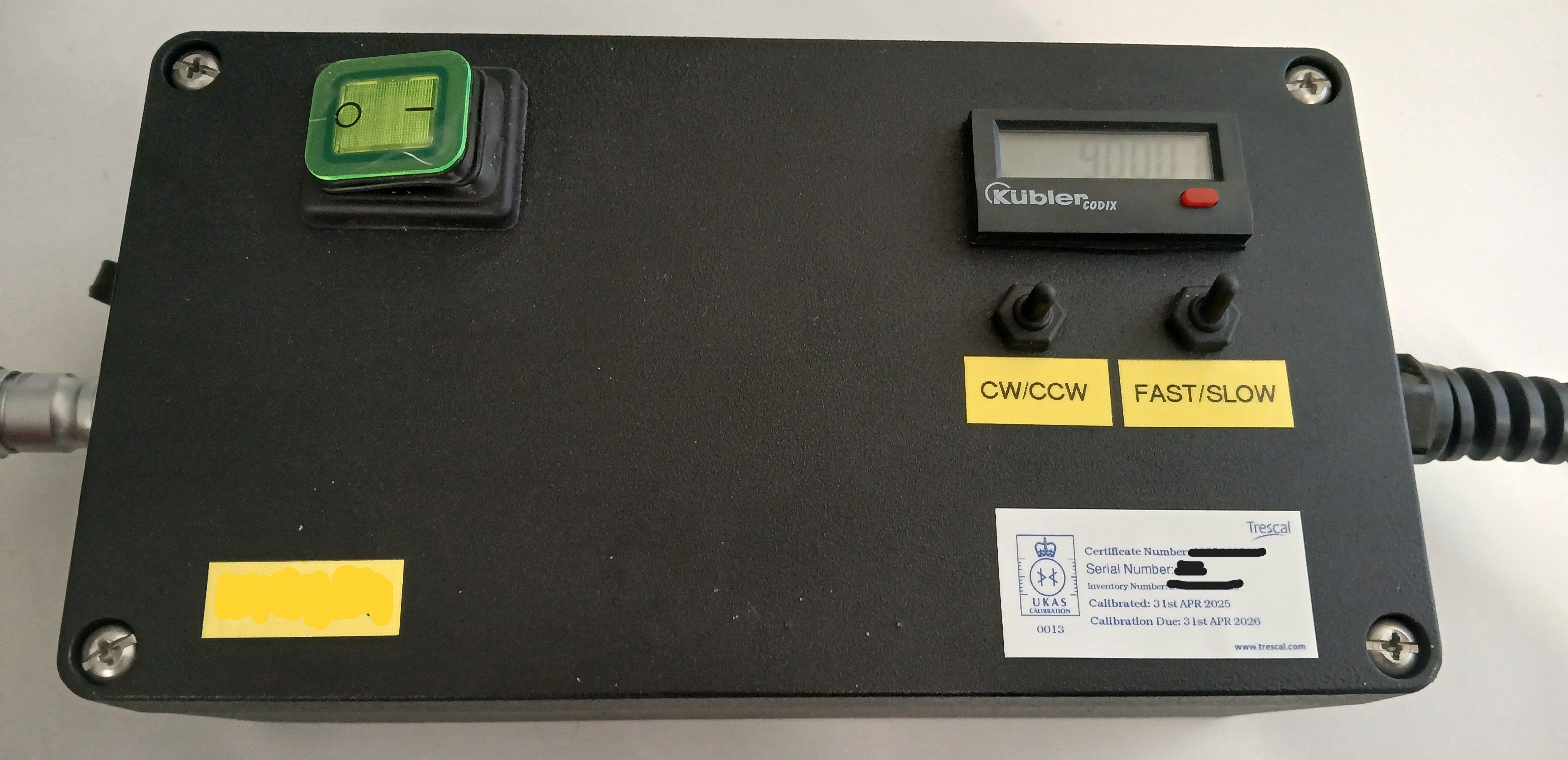 new beam detection tuntable control box